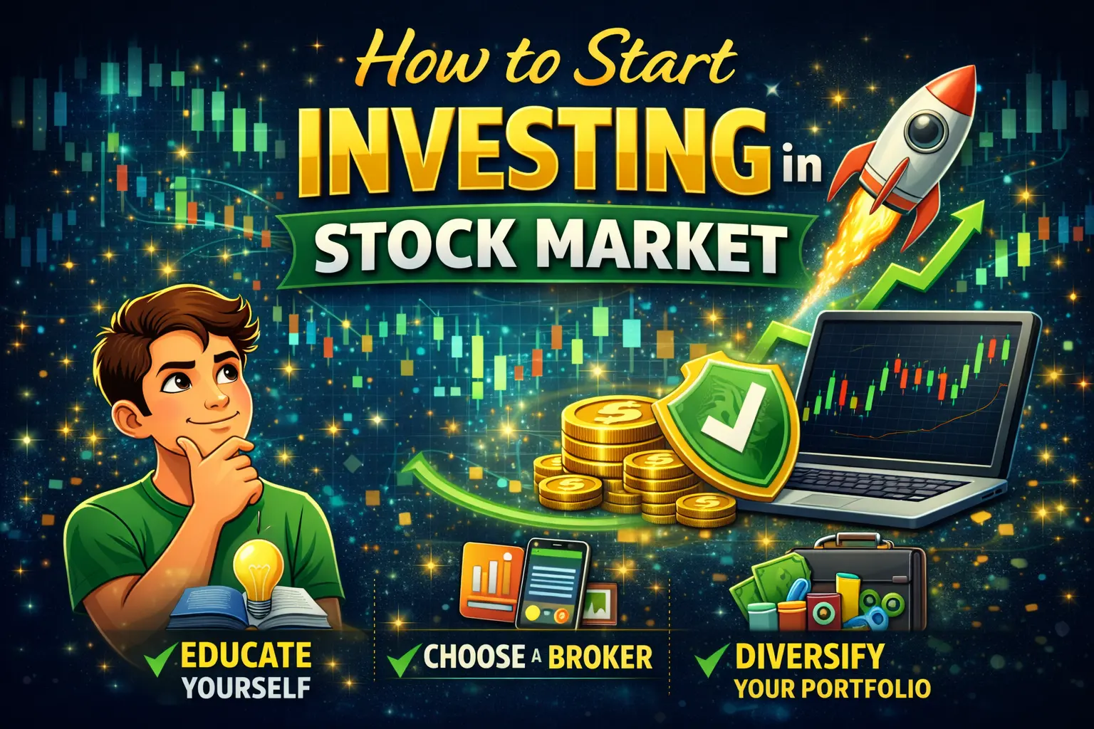 How to start investing in stocks